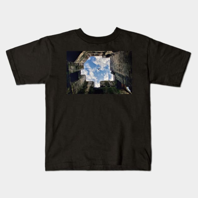 Flight To Freedom Kids T-Shirt by InspiraImage